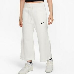 Nike Womens Sweatpants Standard Fit High Rise Crop Length Size 2X Off White
